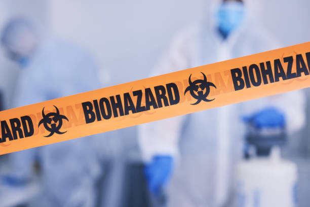 Professional Infectious Disease Decontamination technician working in Rosedale, MD